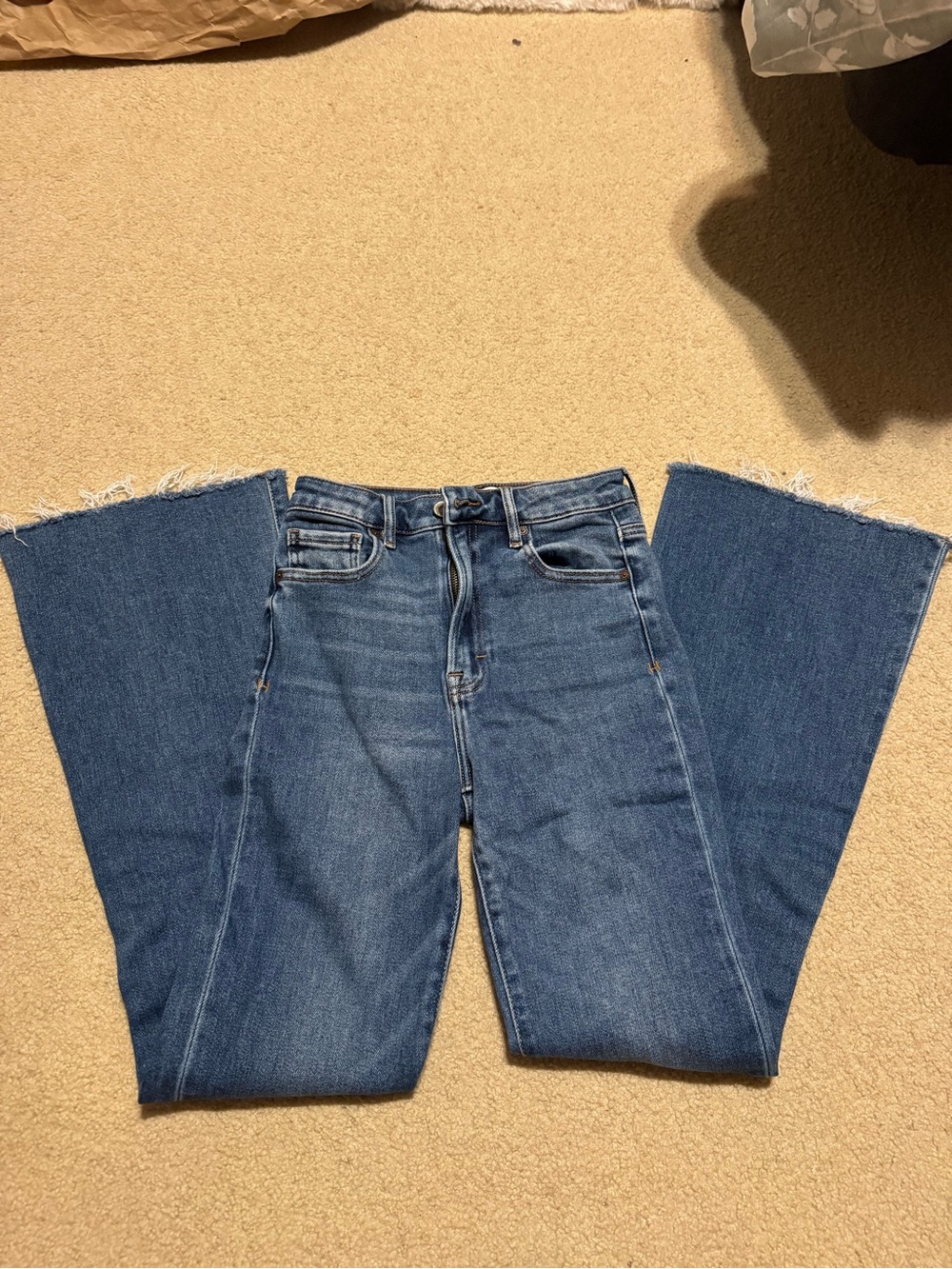 Boot-Cut High-Rise Women’s Jeans in Medium Blue